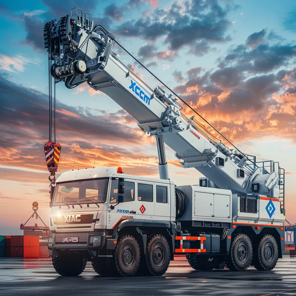Specialized lifting with high-tonnage crane