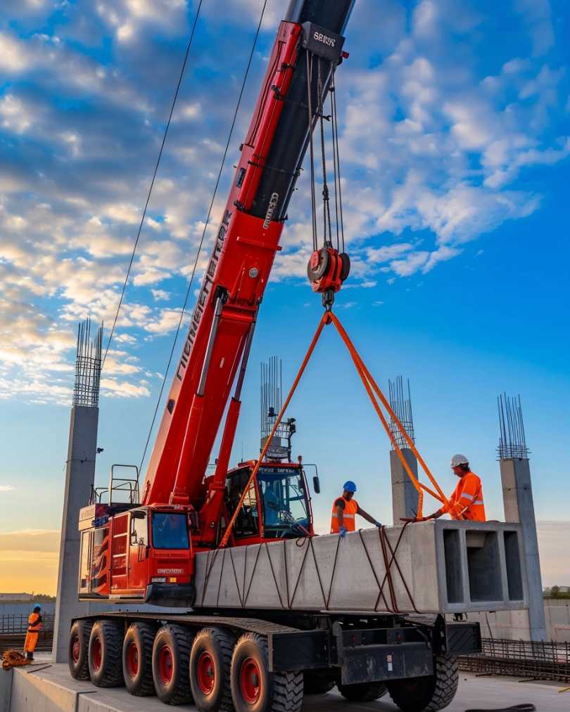 Specialized transport of heavy cargo