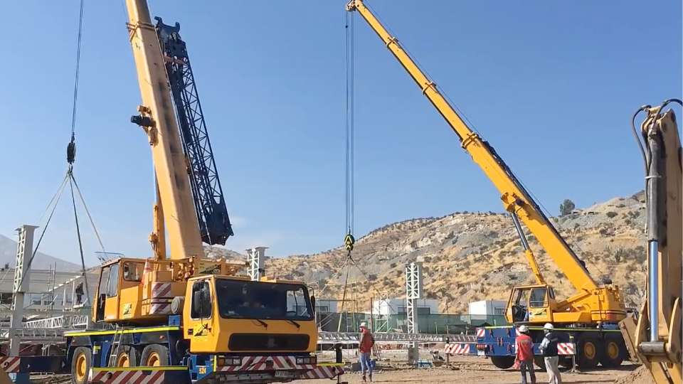 Port and industrial logistics operation